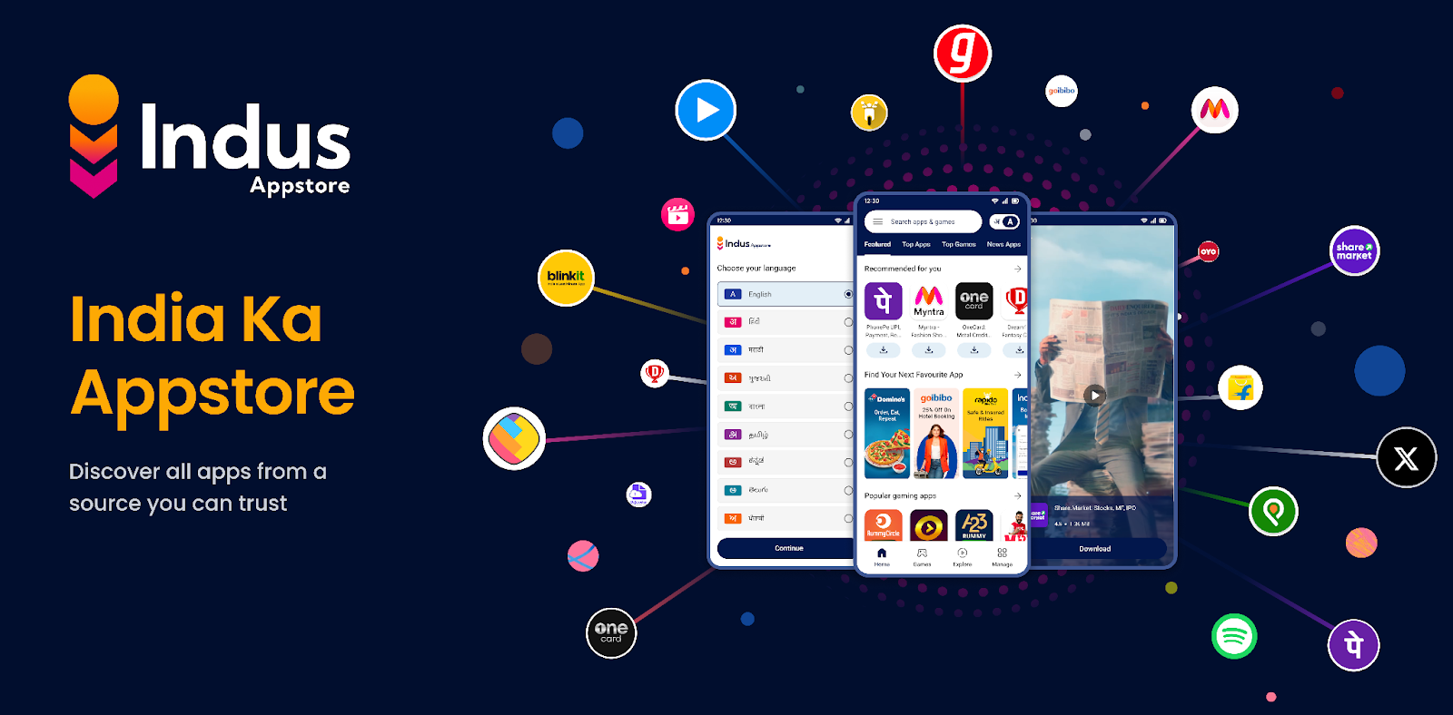 PhonePe Launches Indus App Store – Challenges Google Play Store